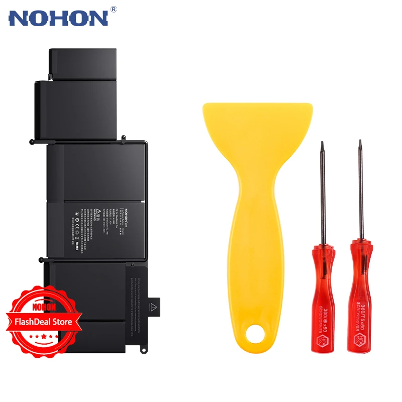 NOHON Аккумулятор для ноутбука Apple MacBook Pro Retina 13 &quotA1502 2015 ME864 ME865 MF839 MF840 MF841 A1582