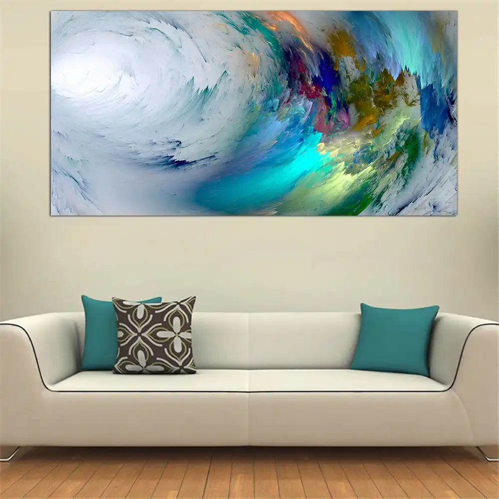 Galeri Abstrak Kanvas Lukisan Dinding Gambar Karya Seni Abstrak Cetak Media Campuran Warna Lukisan Dengan Hijau Warna Untuk Kamar Tidur Painting Calligraphy Aliexpress