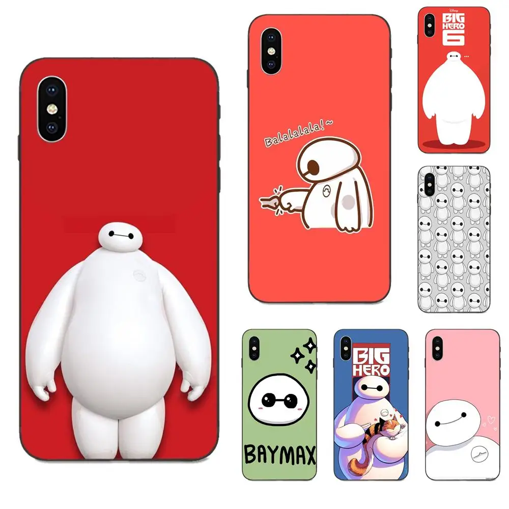 ТПУ чехлы накладки для Xiaomi mi x Max Note 2 2S 3 S 5X6 6X8 9 9T SE A1 A2 A3 CC9e Lite Play Pro F1 Милые Big Hero