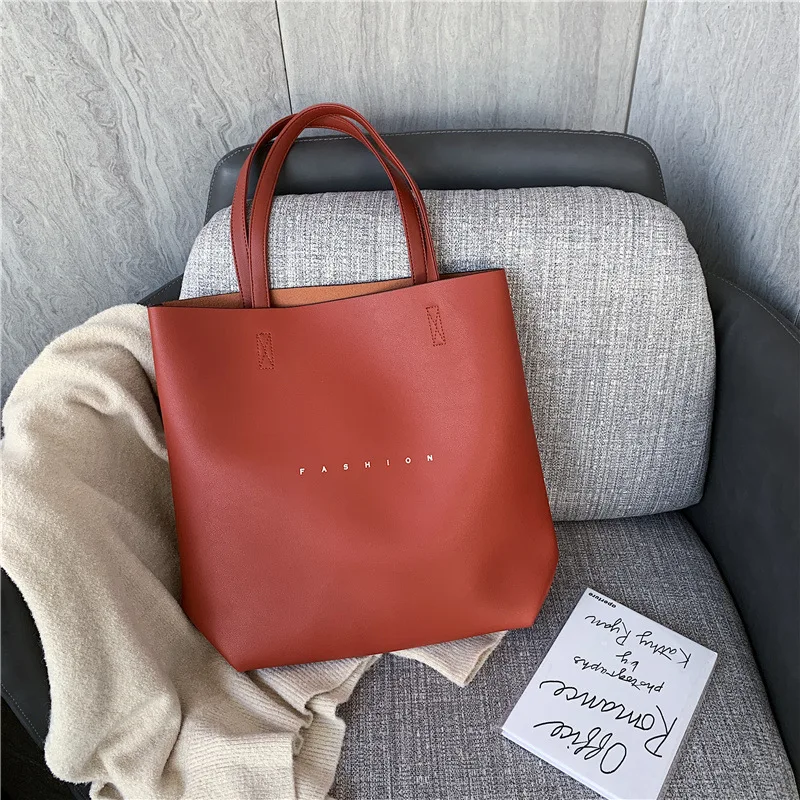 

Bags Bag Women's 2019 New Style Korean-style Toth Different Size Bags All PU Handbag Shoulder Bag WOMEN'S Messenger Bag Large