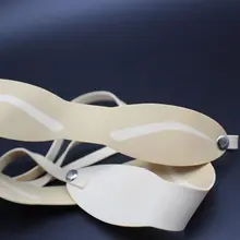 10 шт. поддельная бровь кожа для обучения татуировкам на голову постоянный макияж кожа для обучения татуировкам для начинающих