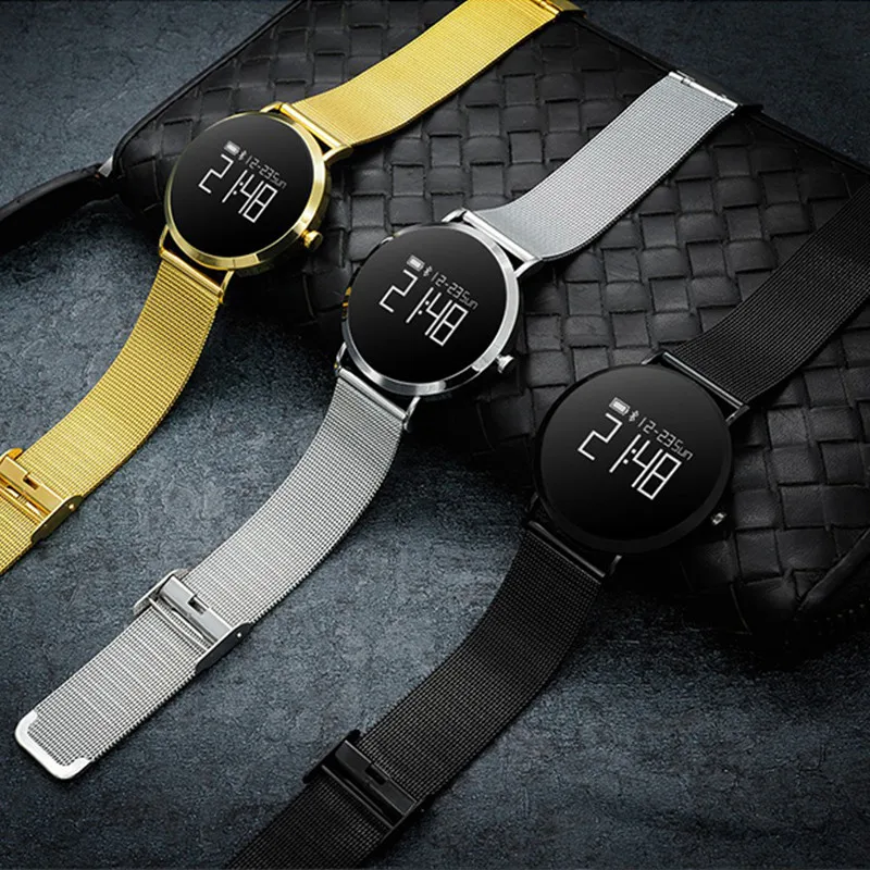 IP67 Waterproof Smart Watch Heart Rate Blood Pressure Monitor Smart Bracelet Android IOS Sports Smartwatch Fitness Tracker