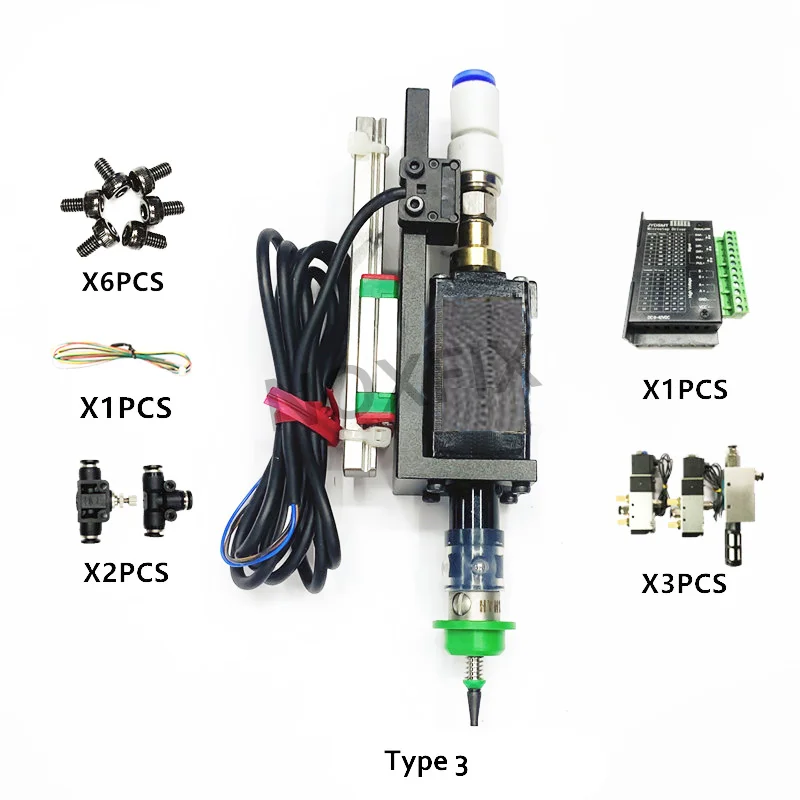 

SMT HEAD Nema8 hollow shaft stepper for pick place head SMT DIY mountor 5mm special connector nozzle rotary joint