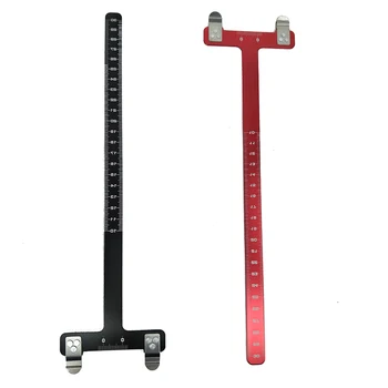 

2020 New Archery Bow T Ruler Archery Metal Bow Square Brace Height Measure Ruler Recurve Bow Compound Bow Hunting Accessory