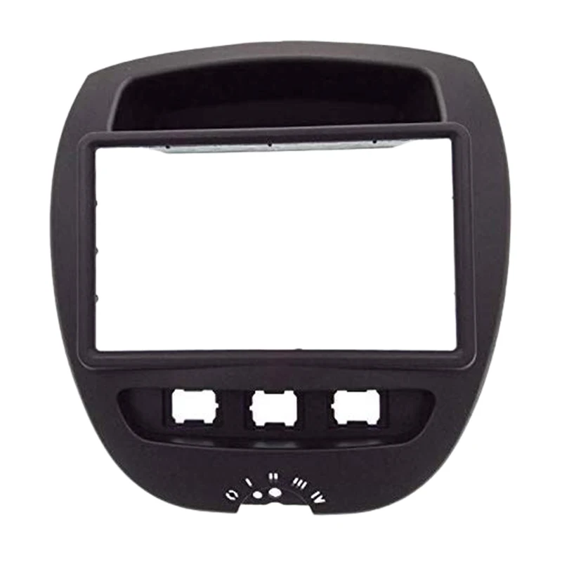 178x102 мм Двойной Дин Радио Стерео DVD панель рамка gps рамка для Toyota Aygo/Citroen C1/peugeot 107 2005