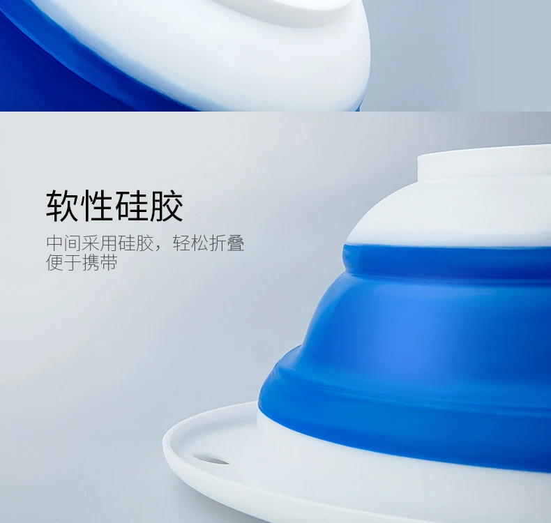 Pull Bait Pot Bait Portable Thick Basin Folding Bait-mixing Pot And Bait 50 Yuan Fishing Bait Box Fishing Angling Basin Pull