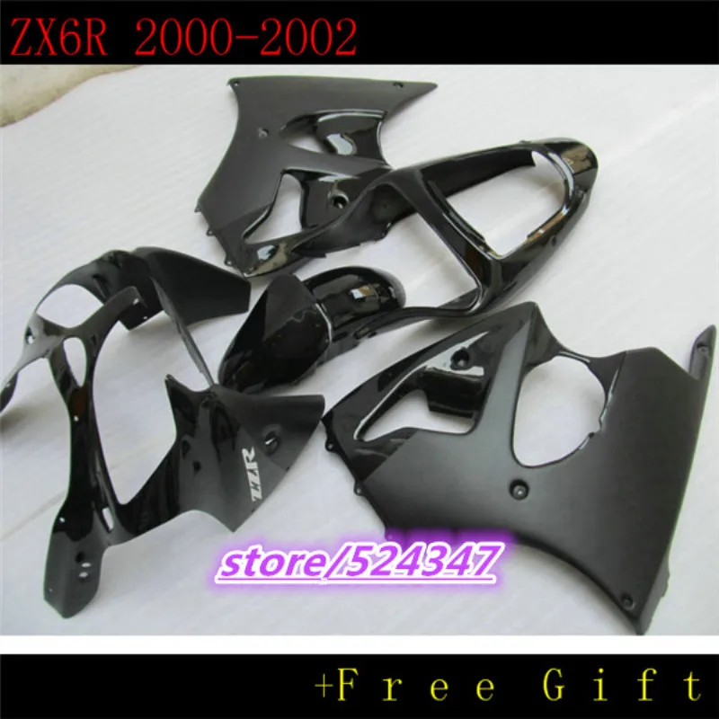 Комплект обтекателей для мотоцикла KAWASAKI Ninja ZX6R 636 00 01 02 ZX 6R 2000 2001 2002 комплект с