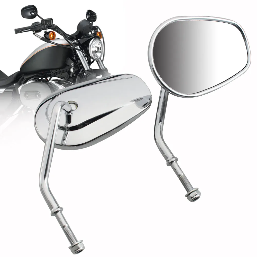 Зеркало заднего вида для Touring Road King Sportster 883 1200 Softail Dyna Fatboy Bobber Street Glide мотоциклетные зеркала заднего вида