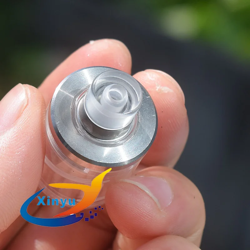 Kayfun Lite 22 мм колпачок Топ заполняющий прозрачный колпачок для полировки набор аксессуаров с 510 капельным наконечником