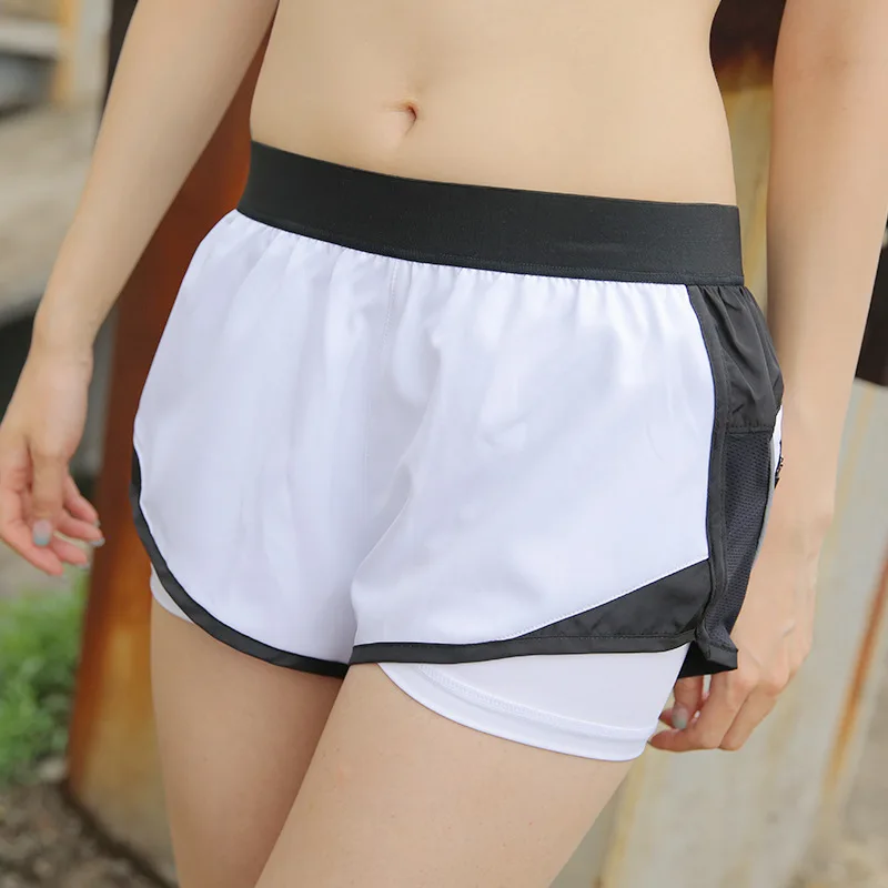 Спортивные шорты женская одежда для фитнеса летняя тренировка Бег Йога шорты для дам Короткие штаны Спортивная одежда для женщин