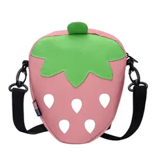 Новые трендовые женские сумки через плечо, холщовые сумки-мессенджеры для отдыха, мультяшная сумка с фруктами, сумка через плечо, Сумка с карманом для телефона, Bolsas Mujer