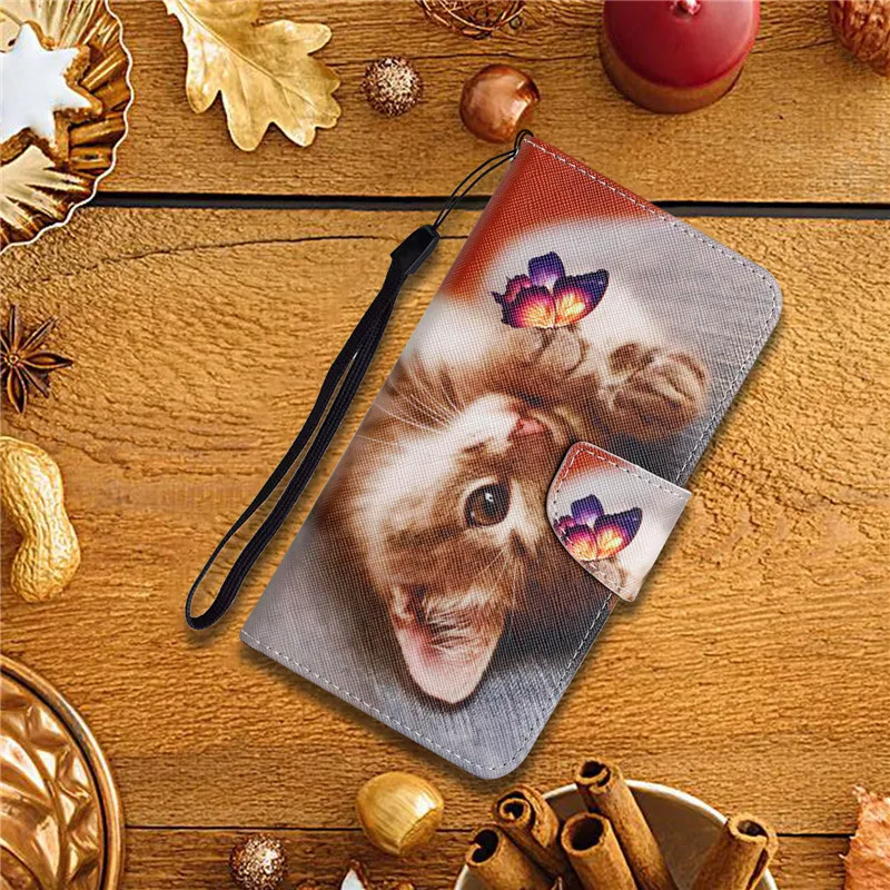 A52s 5G Case For Samsung Galaxy A52S 5G Phone Cover Painted Leather Wallet Case For Samsung A 52S SM-A528B Cover 6.5" Funda Para silicone cover with s pen