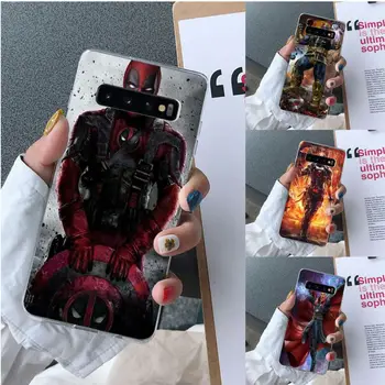 

Marver super heros Coque Shell Phone Case for Samsung S10 E S9 plus S6 edge plus S7edge S8plus S10 plus S5