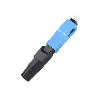 

100pcs Embedded SC cold connector optical fiber connector skin cable SC fast connector cold connector