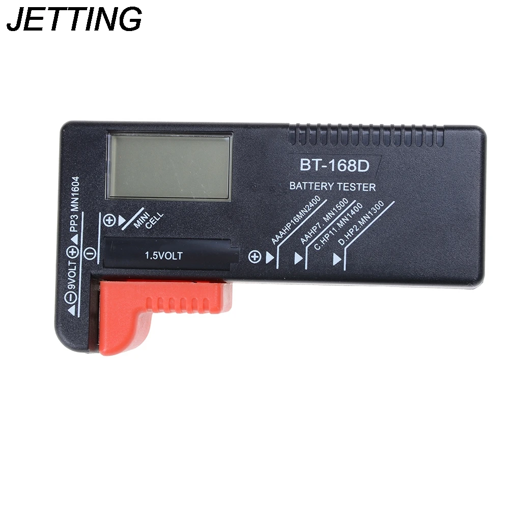 JETTING 1PCS Battery Measuring Tools Universal Tester Volt Checker for 9V 1.5V and AA AAA Cell Batteries | Инструменты