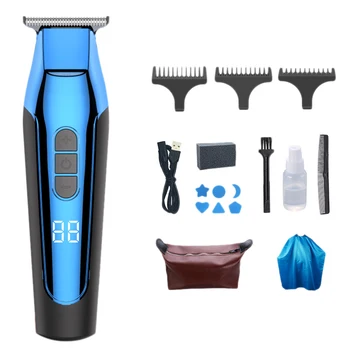 

Hot TOD-Electric Hair Clipper USB Rechargeable Oil Head Electric Clippers Engraving Hair Clipper Men's Razor Children Hair Clipp