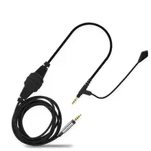 Computer voice karaoke game line for BOSE QC35 headphone cable 3 5 to 2 5mm microphone audio cable