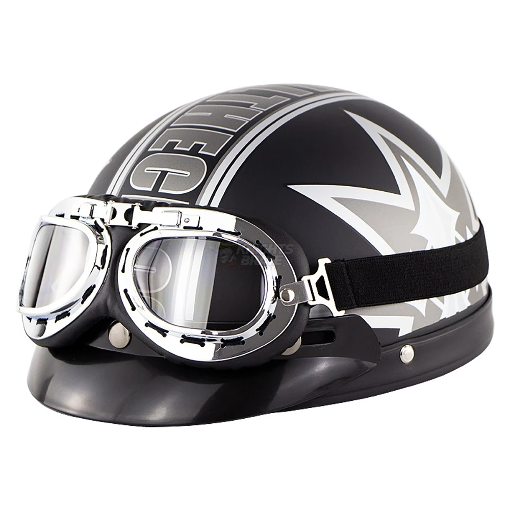 soman retro capacete da motocicleta do vintage scooter casco moto abrir rosto metade helme casco capacete vintage para homem mulher