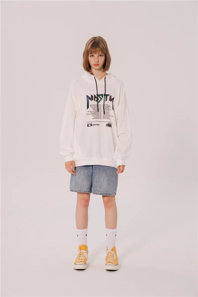 Printed Women's Hoodie Terry Pullover Hooded Sweatshirts Hip Hop Hoodie New Fashion Women’s Sweatshirts