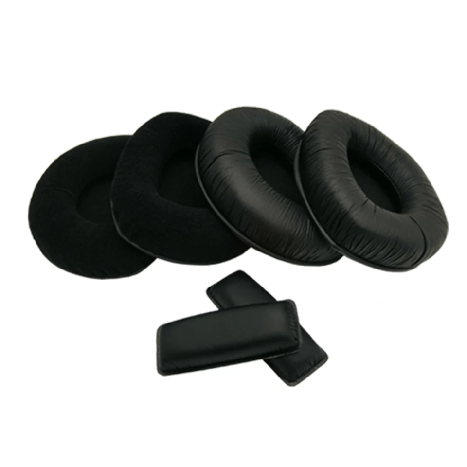 Ersatz-Ohrpolster Für Sennheiser HDR/RS 160-180 Kopfhörer – Gekröntes Leder Mit Memory Foam