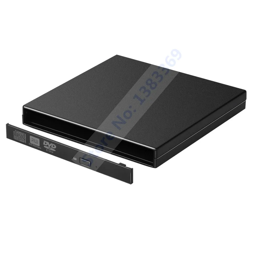 NIGUDEYANG Slim External USB 2.0 Enclosure Case Caddy Adapter for Laptop CD/DVD Optical Drive 12.7mm IDE Tray-load DVD ODD | Компьютеры и