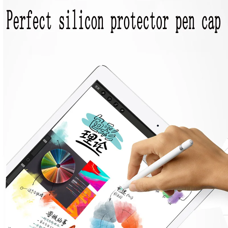 3 шт. силиконовый чехол 1th 2th для apple pencil tip cap защитный чехол для apple Pencil 1st 2nd стилус для сенсорного экрана