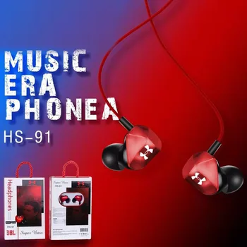 

Stereo Wired Earphone In-ear Headset Earbuds Bass Earphones For IPhone Samsung 3.5mm Sport Gaming Headset With Mic