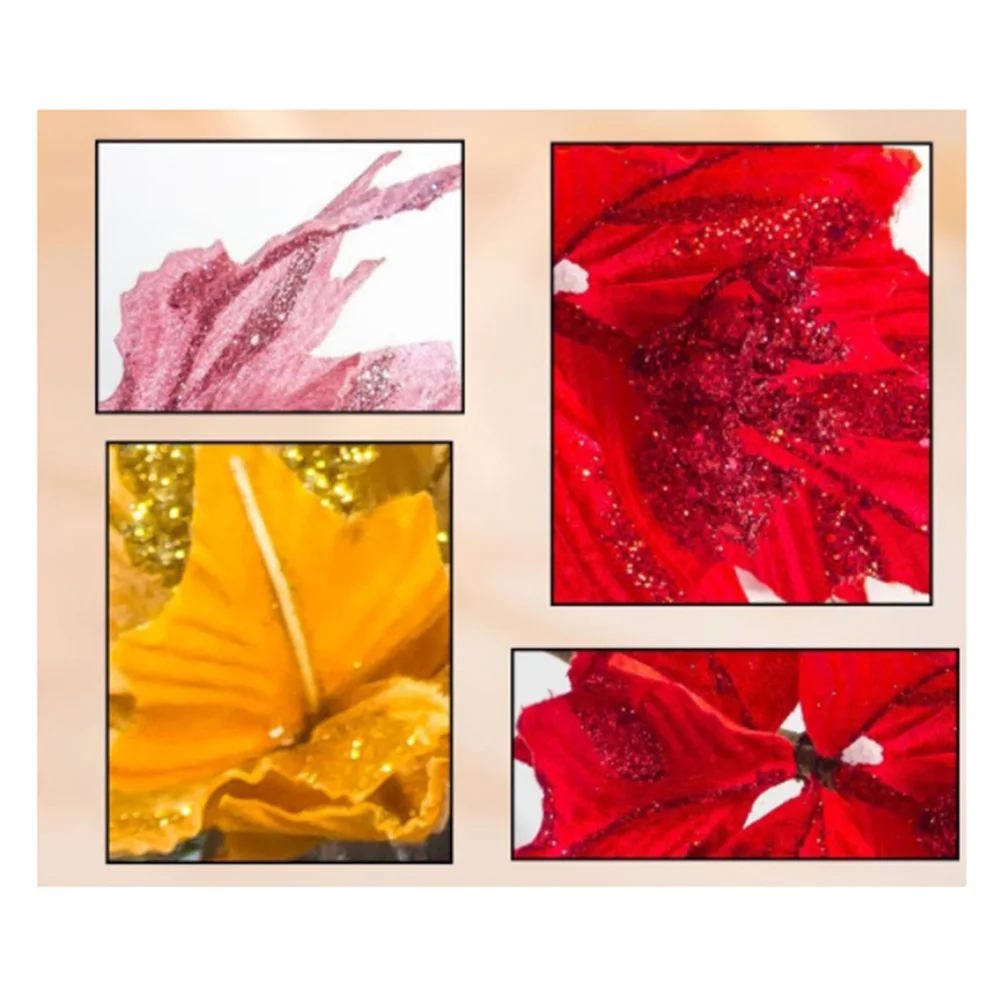 Restaurant Simulation Flower Holiday Festive Christmas Decorations Leaf