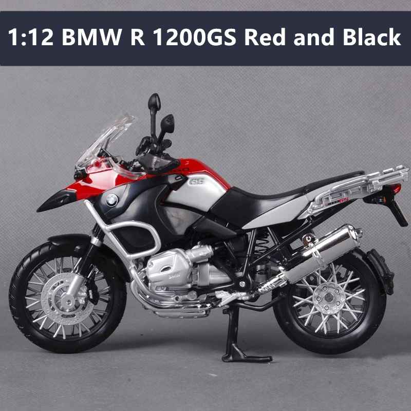 Maisto 1:12 Yamaha 450F моделирование сплав Мотокросс серии авторизованный модель мотоцикла игрушечный автомобиль - Цвет: BMW R1200GS