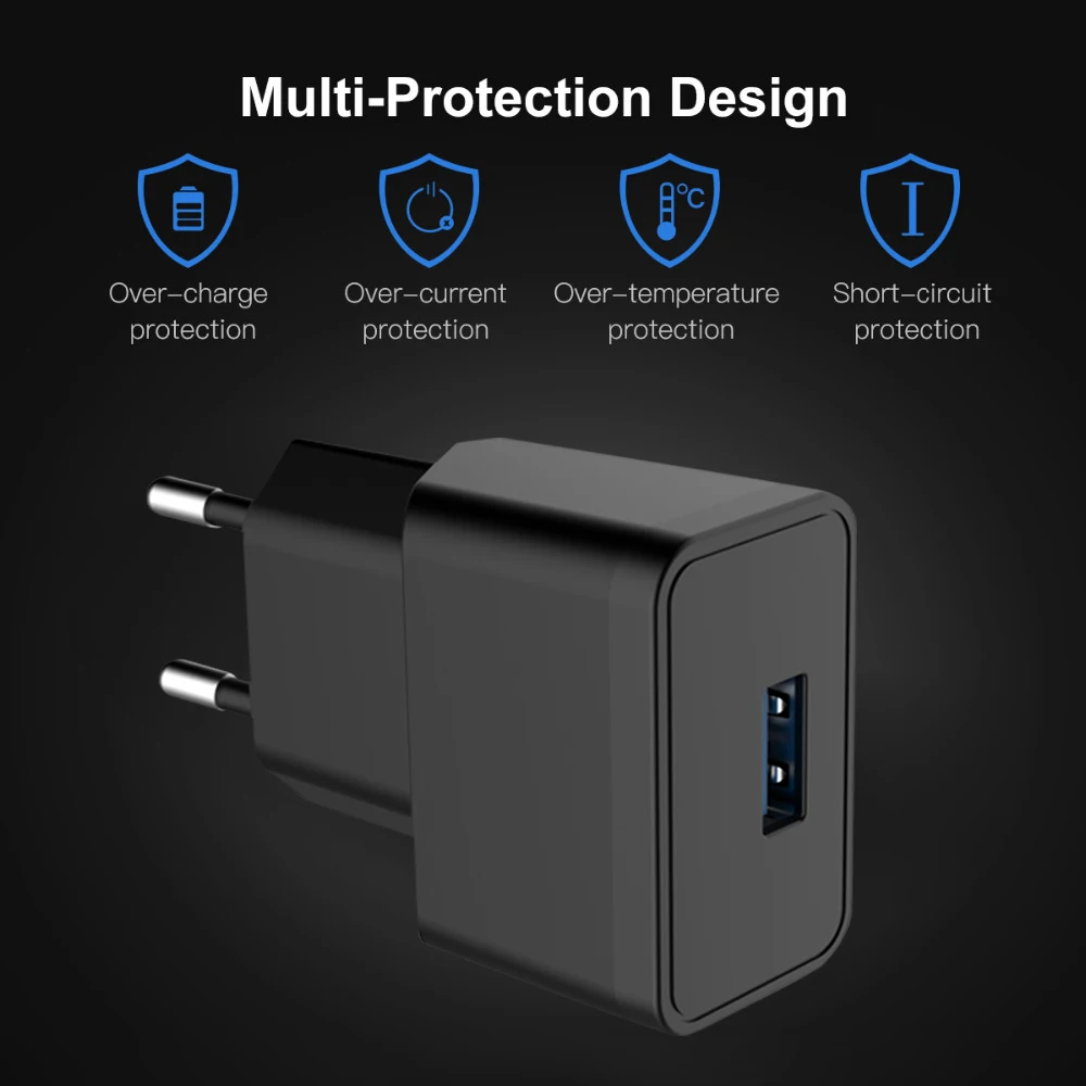 PHOMAX USB зарядное устройство 2.1A Универсальное портативное дорожное настенное для