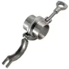 Triclamp – embout de soudage pour tuyau à bride sanitaire, joint en PTFE ou Silicone, acier inoxydable, SUS SS 304 ► Photo 3/5