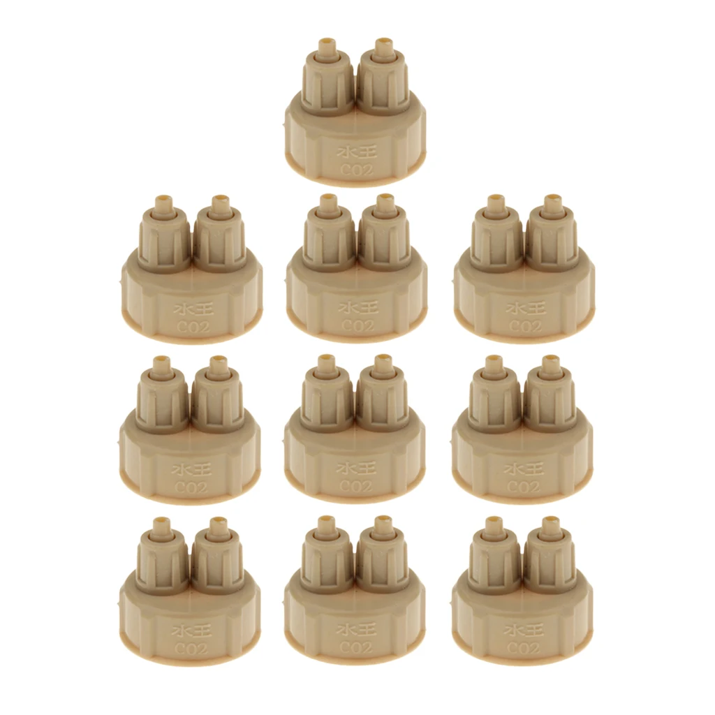 10pc Aquarium CO2 Accessories DIY CO2 System Kits Generator Part Bottle Cap