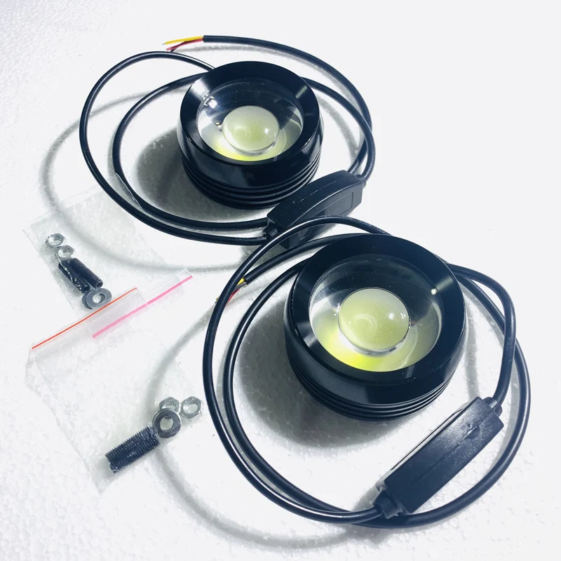 E4 Waterproof Led Car fog light bulb lamp 2.3&quot replacemnet part for Universal Autos as DRL Day driving headlight | Автомобили и