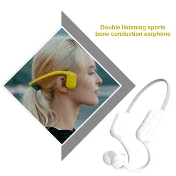 

Wireless Bluetooth 5.0 Earphones Sports Wireless Headset Air Conduction Headphone For iPhone Android Smart Phone