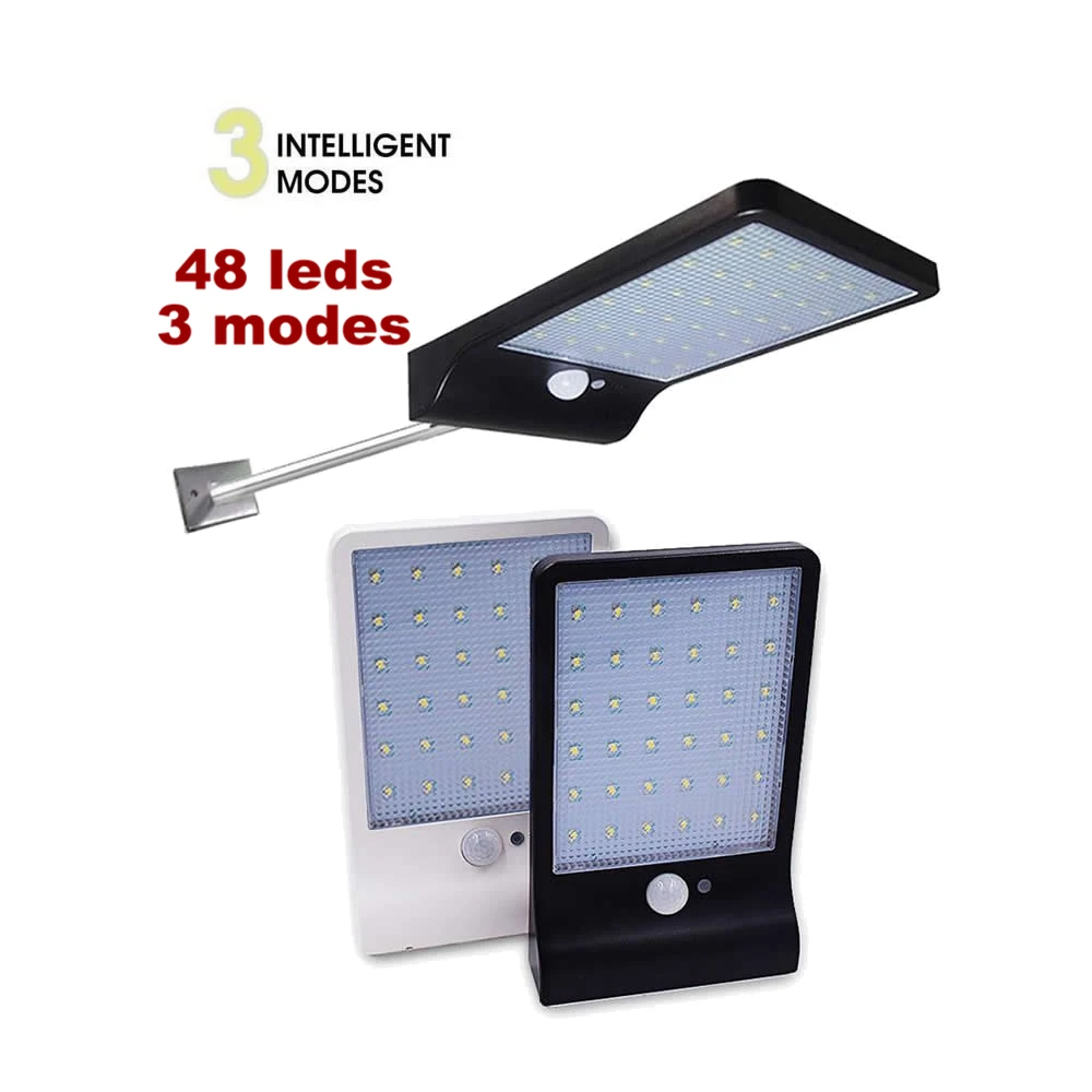 

48 LED Solar Light Waterproof Auto PIR Motion Sensor Solar Wall Light Adjustable Solar Lamp For Garden Lighting