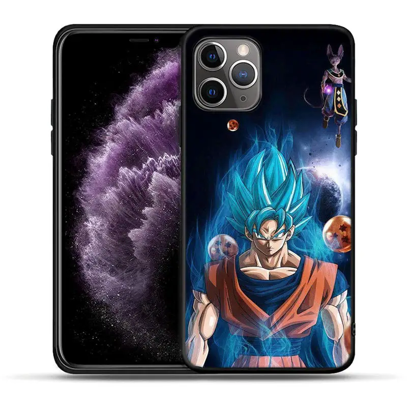 Мягкий силиконовый чехол Dragon Ball Z Super Son Гоку драгонболл зет для телефона iPhone 11 Pro XS Max X XR 7 8 6 6S для корпуса Etui