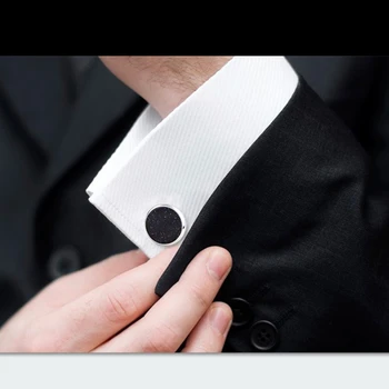 

Men's Cufflinks Luxury Exquisite Starry Sky Stone Cufflinks French Shirt Cufflinks Decorative Buttons Charm Men's Gift Jewelry