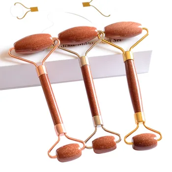 

Natural Stone Face Roller Massager Natural Amethyst Jade Roller Stone Wrinkle Remove Skin Care Beauty Facial Slim Lifting Tool