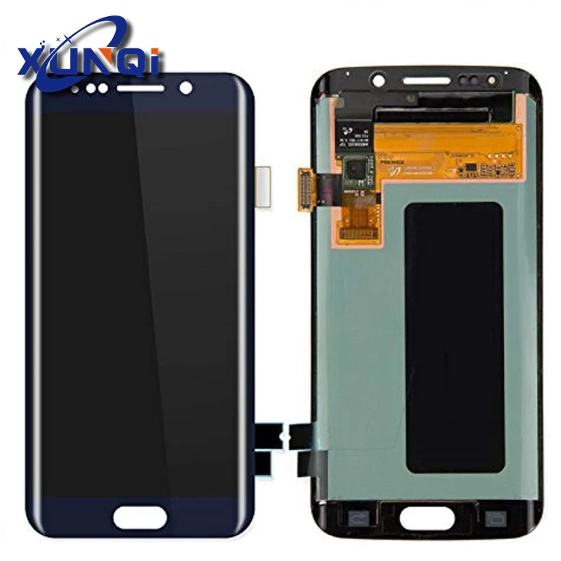 

Big discount mobile lcd screen For Samsung S6 edge lcd with Digitizer for samsung galaxy s6 edge Lcd Display Touch Screen #XQS