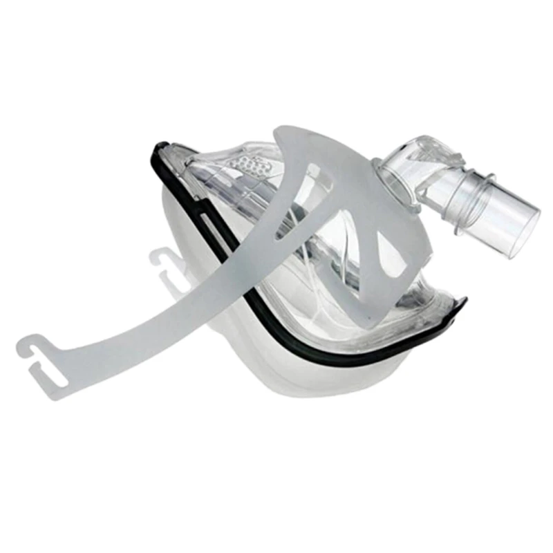 

Solve the Snore Mask BMC FM1A Full Face Mask for CPAP Bipap Machine COPD Snoring and Sleep Therapy Connect Face and Hose with He