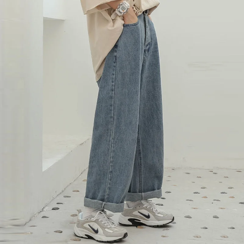 boyfriend jeans korean style