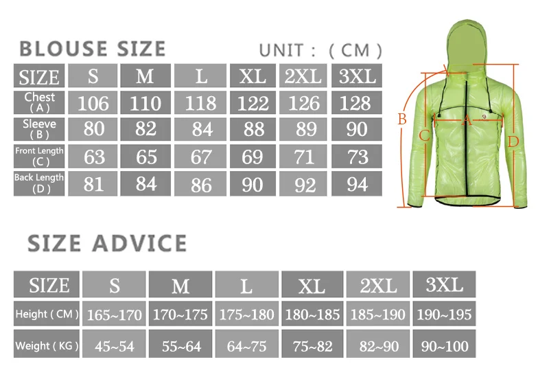 X-TIGER 2021 Waterproof Cycling Jacket UPF30+ MTB Bicycle Bike Rain Jacket Raincoat Outdoor Sport Windproof Cycle Clothing