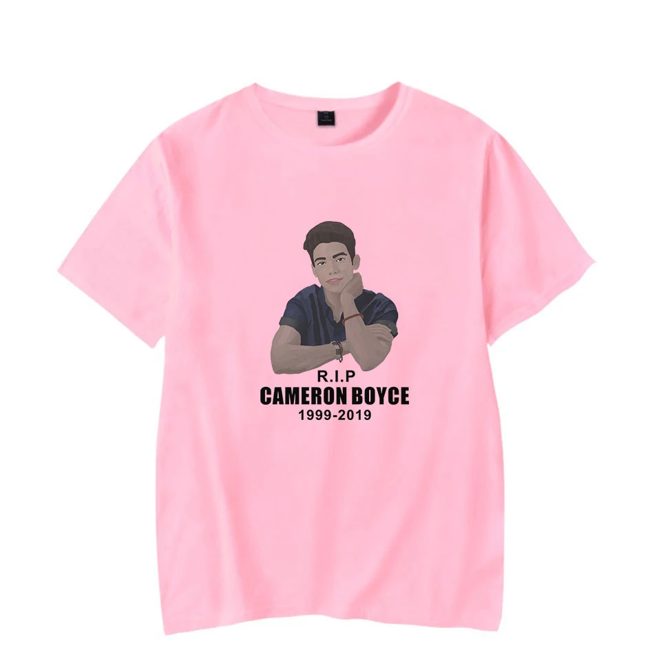 Футболка Cameron Boyce для мужчин и женщин летняя универсальная крутая повседневная