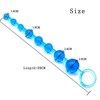 Heart Beads Butt Anal Balls Plug Satisfyer BDSM Sex Toys for Women Man Gay G-Spot Silicone Anal Expander Toys for Adults Sexshop 6