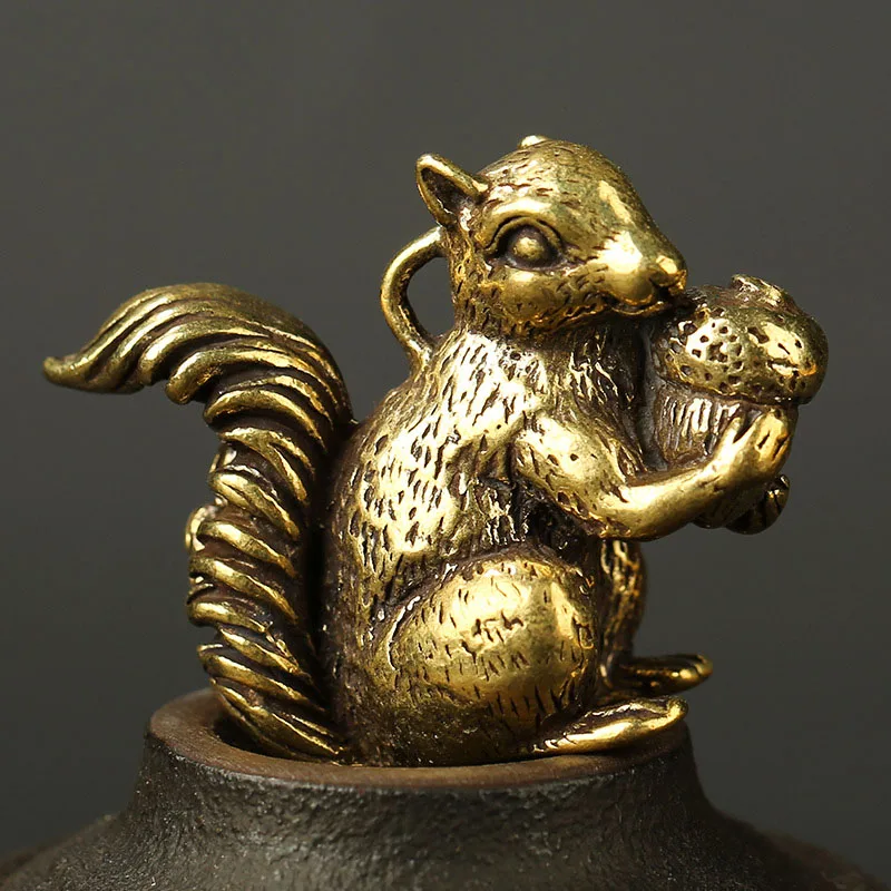 Squirrel Nut Car Keychain Pendant (6)