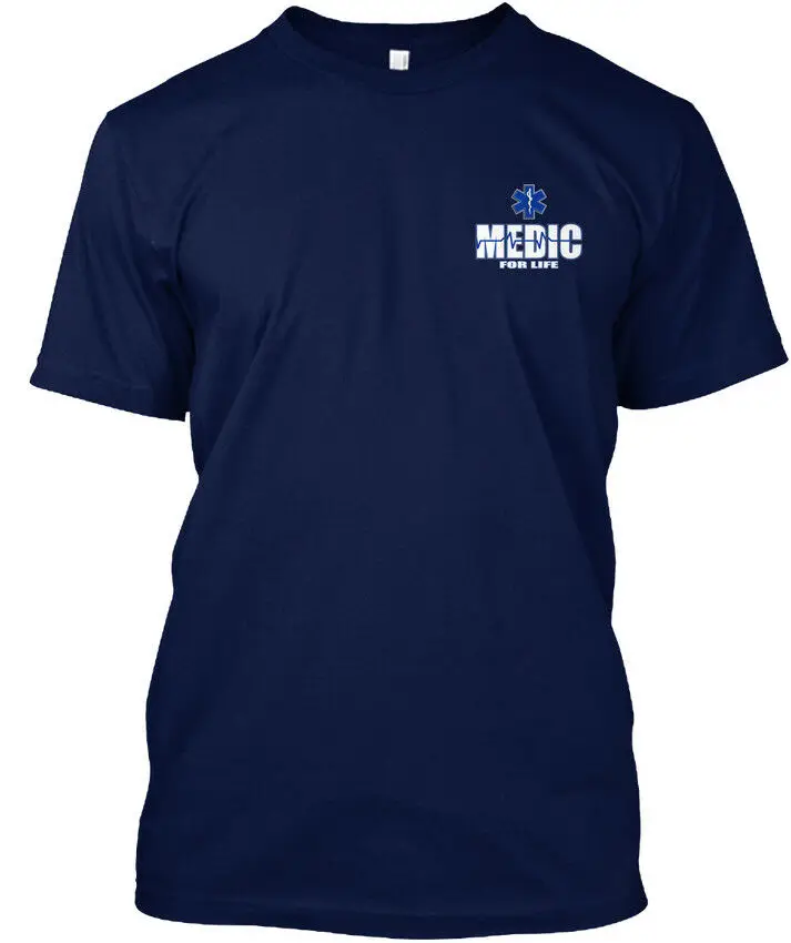 Футболка унисекс Medic For Life Ems Emt фельдшер-Терпение мужество Hanes | Мужская одежда