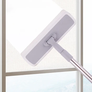 

YOREDE Multifunction Cleaning Brush For Wash Windows Telescopic Glass Wiper Long handle Screen Window Scraper Home Cleaning Tool