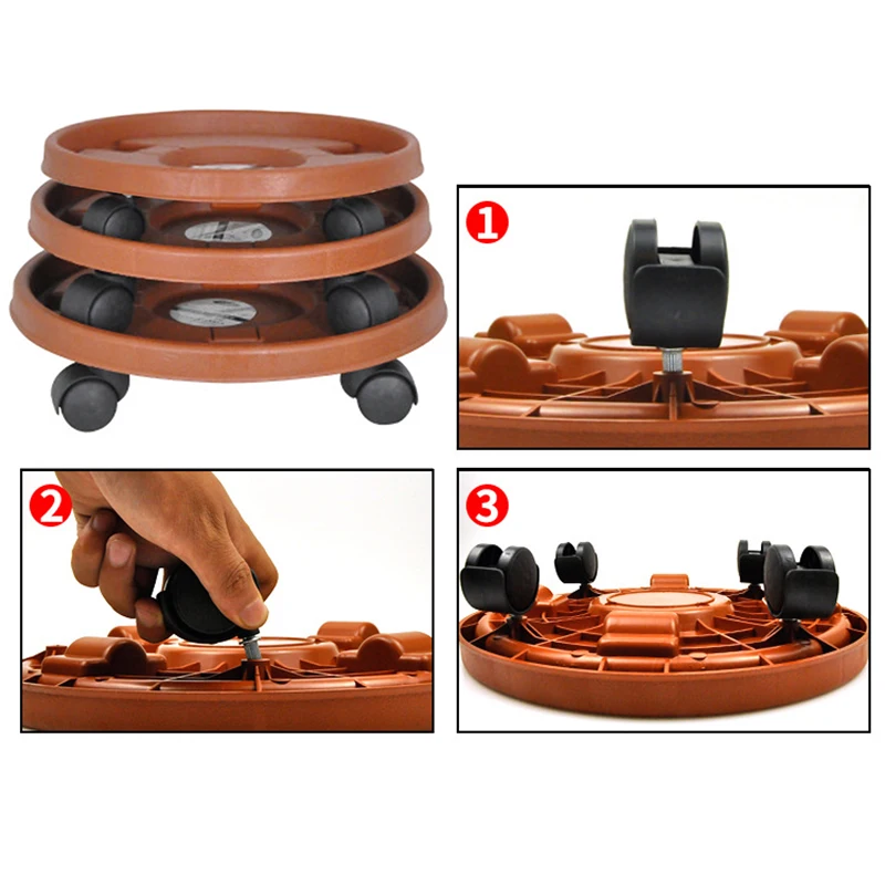 Цветочный бонсай растительный горшок поднос основание блюдце стенд Съемный