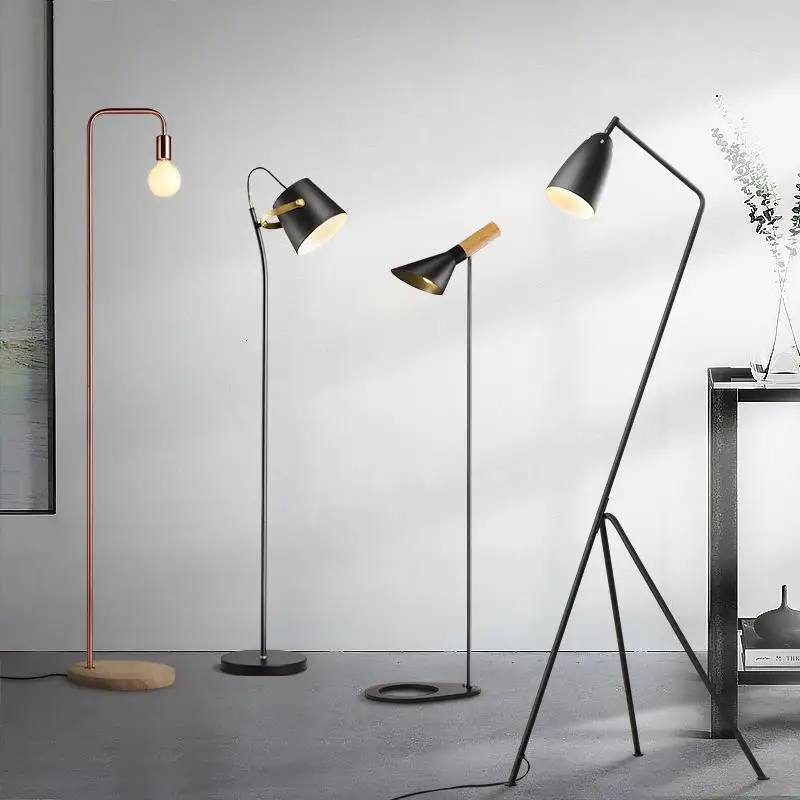 Stand Light Piantana Da Lampada Terra Nordic Lambader Aydinlatma De Salon Lampadaire Staande Floor For Living Room Standing Lamp