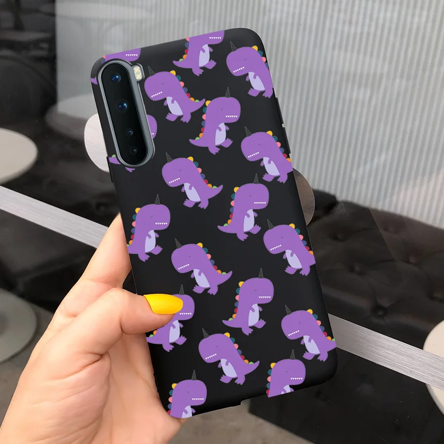 For Phone Case OnePlus Nord Cover Soft Silicone Leopard Flower Butterfly Painted Candy TPU Case For One Plus Nord 1 + Nord Coque waterproof phone bag Cases & Covers